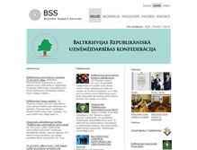 Tablet Screenshot of bizservices.lv